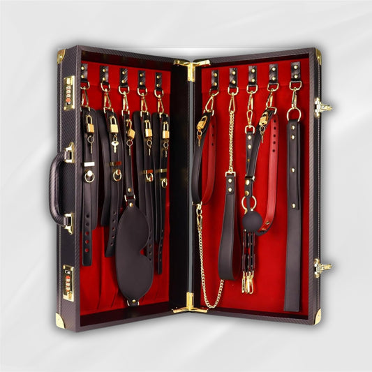 ObsidianCase Premium BDSM Kit Travel Case 7 Piece Set