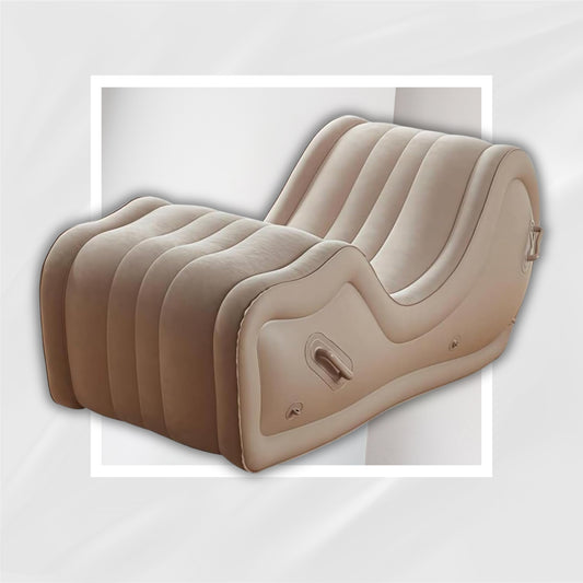 AutoLuxe Ergonomic Curve Inflatable Sex Lounger 