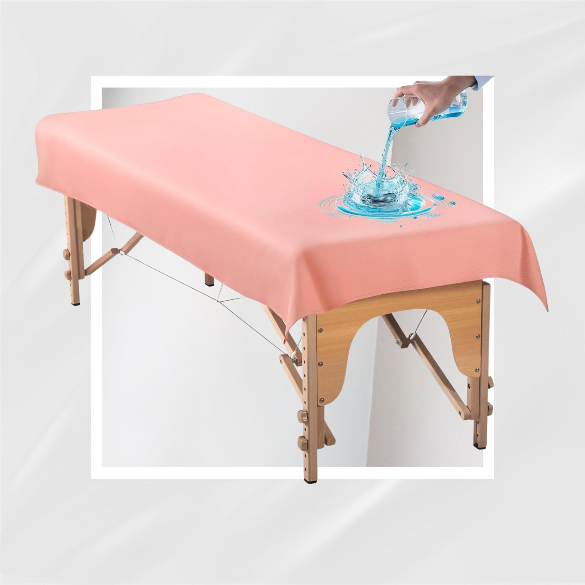 LuxeGuard Waterproof Sensual Massage Bed Cover