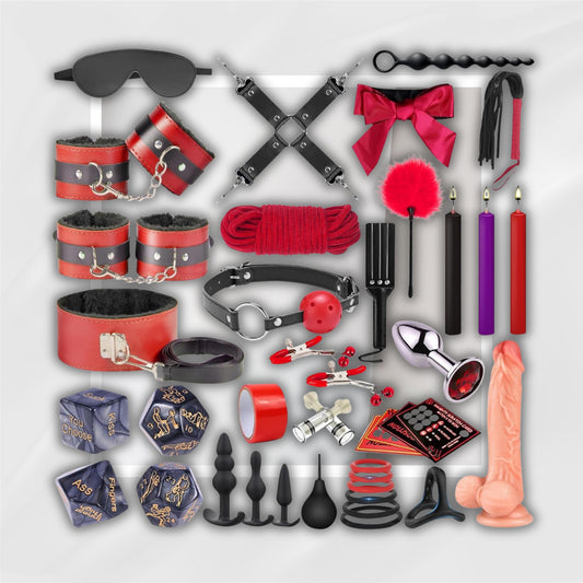 CrimsonDominion Comprehensive Bondage Kit