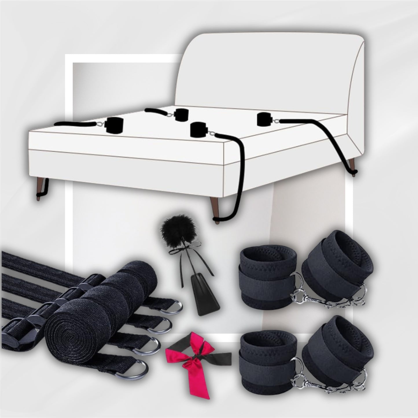 UnderLock Under-Bed BDSM Restraint System
