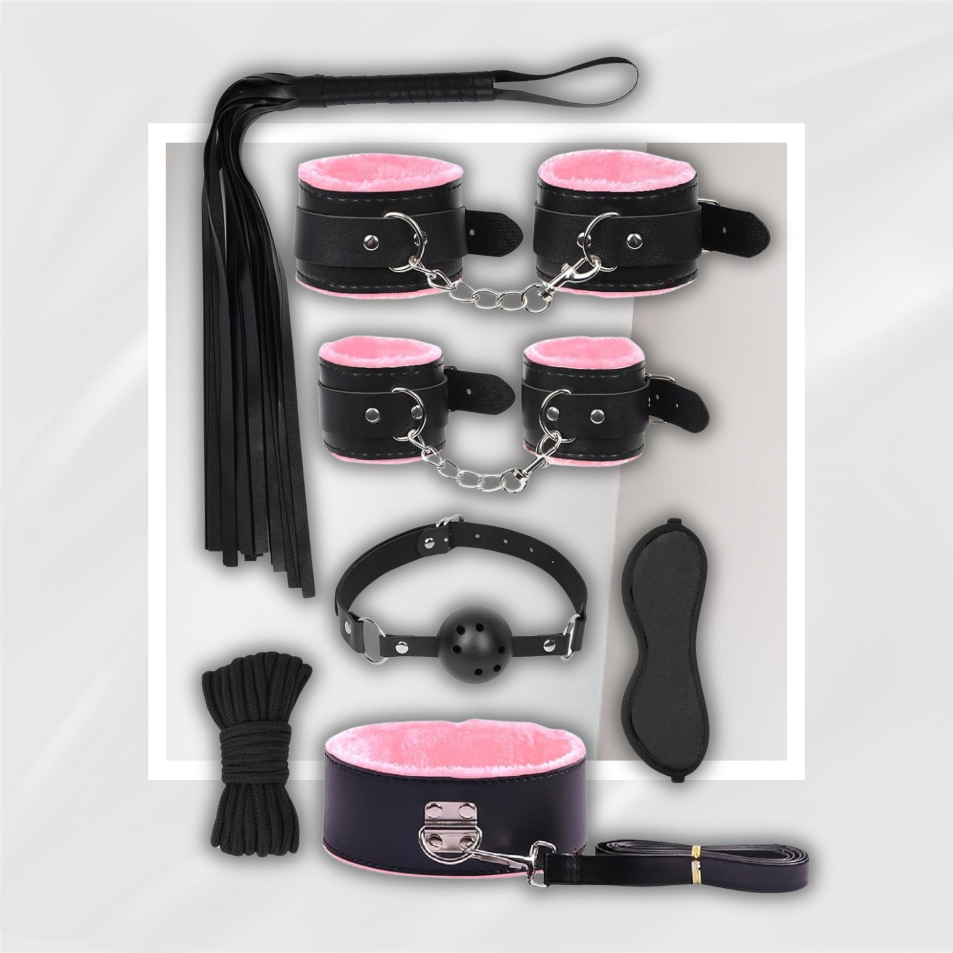 DominusZ 8-Piece Bondage Kit