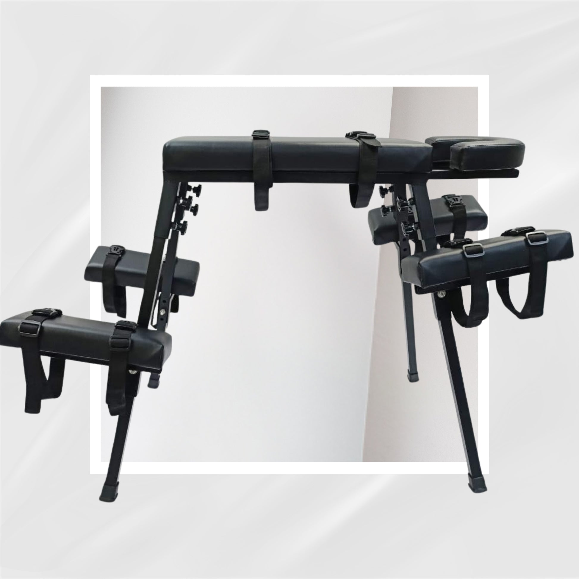 IronVice Adjustable BDSM Restraint Sex Bench