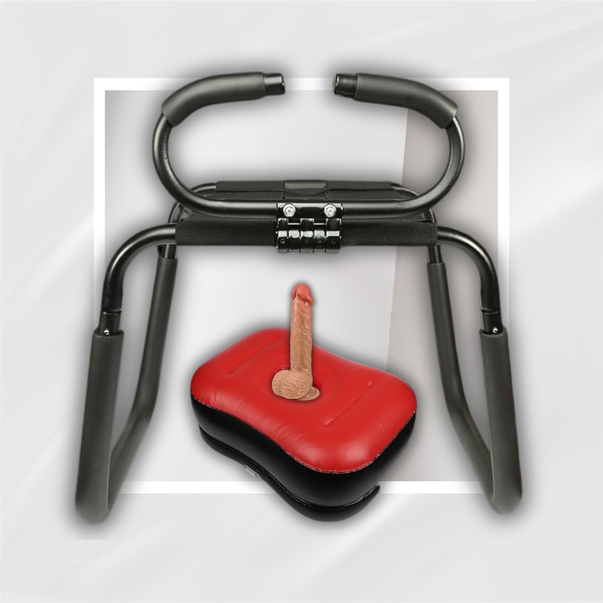 MountPlay Bouncing Sex Chair with Inflatable Dildo Mount