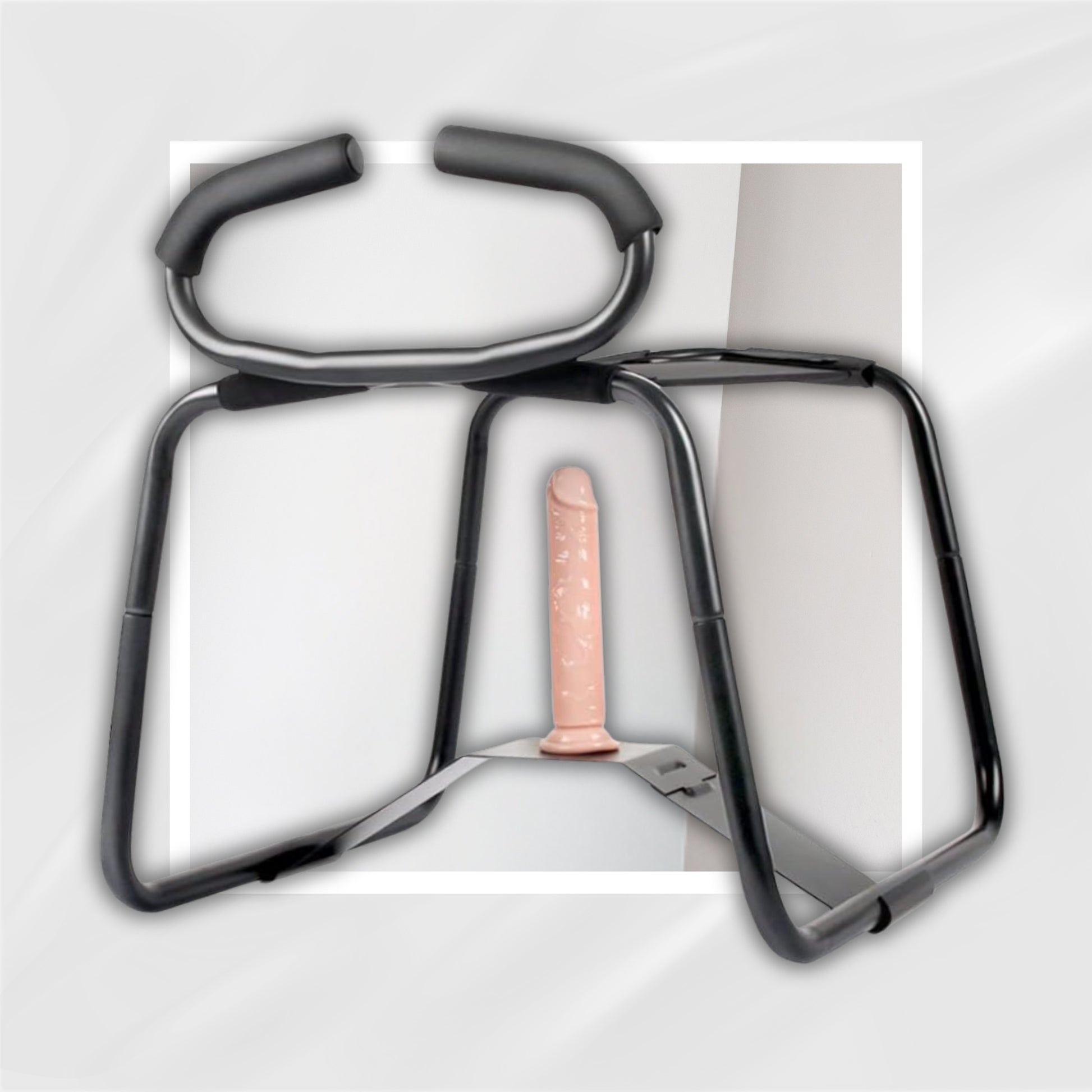 MidnightMotion Sex Chair with Dildo & Handles