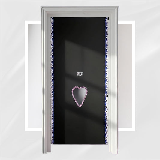 SilkNoir BDSM Lace Glory Hole Door Curtain
