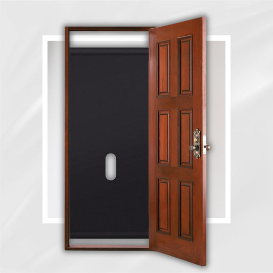 NightVeil Adjustable Glory Hole Door Curtain