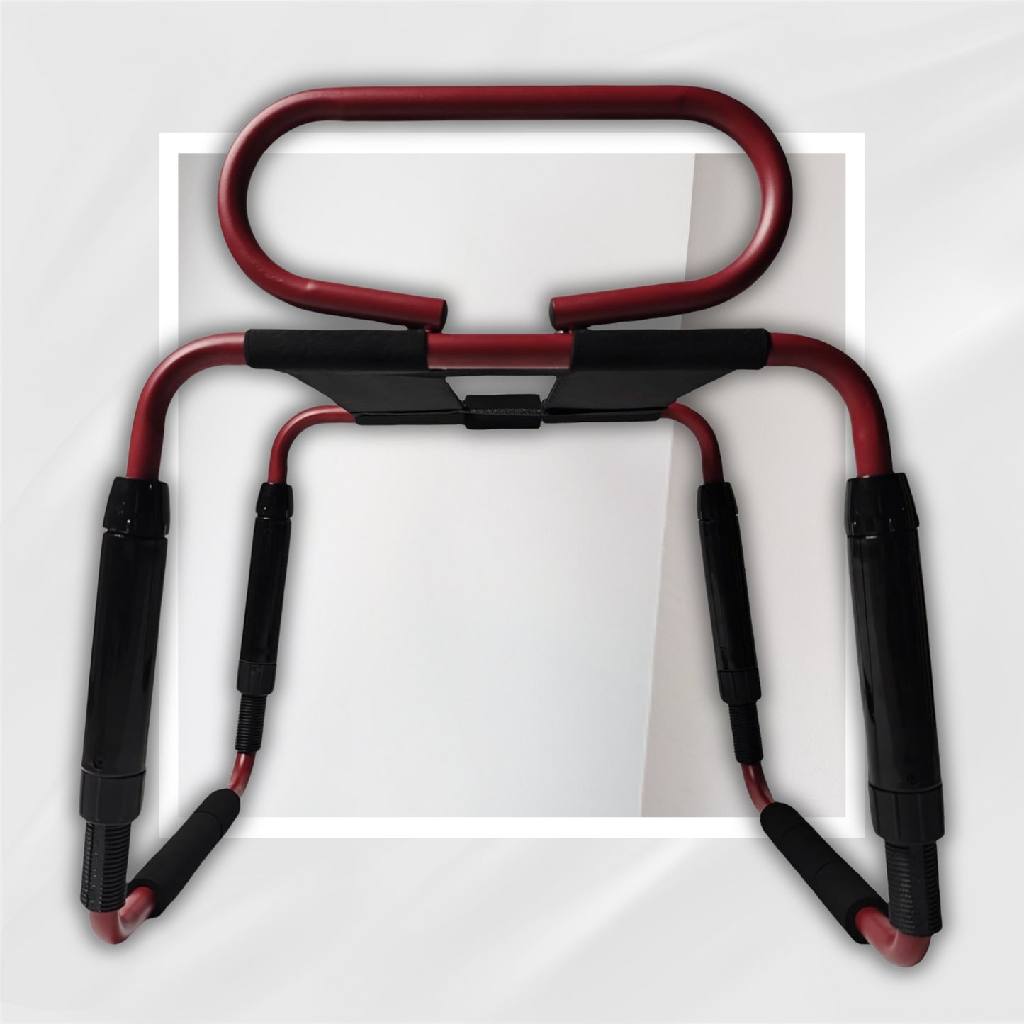 CrimsonRise Adjustable Sex Chair with Handrail