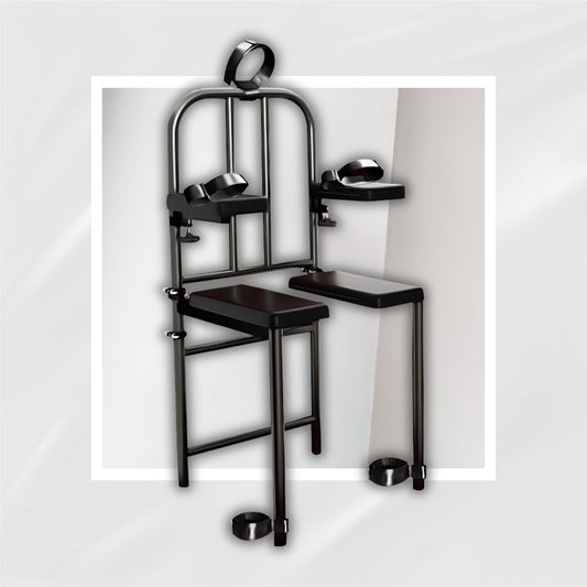 VowLock BDSM Obedience Chair with Cuffs