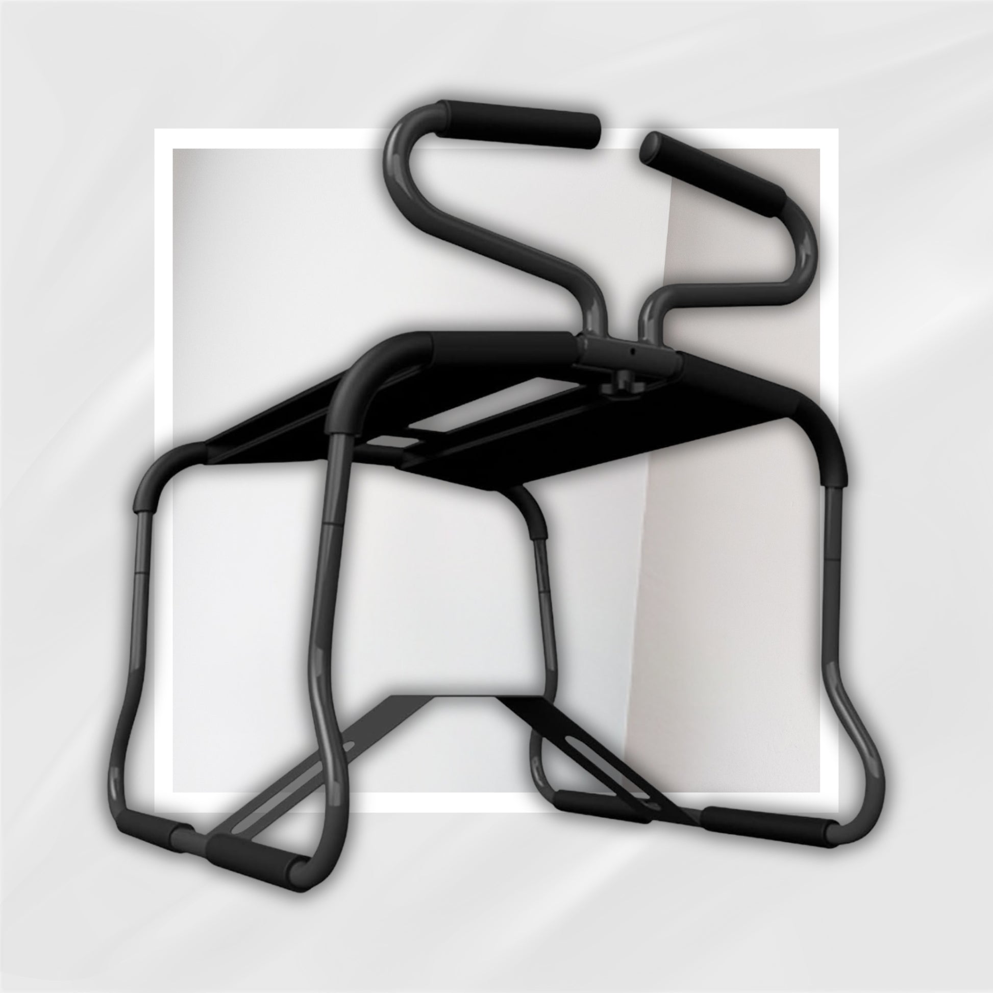 GripRider Sex Chair with Dildo Mount and Handrails