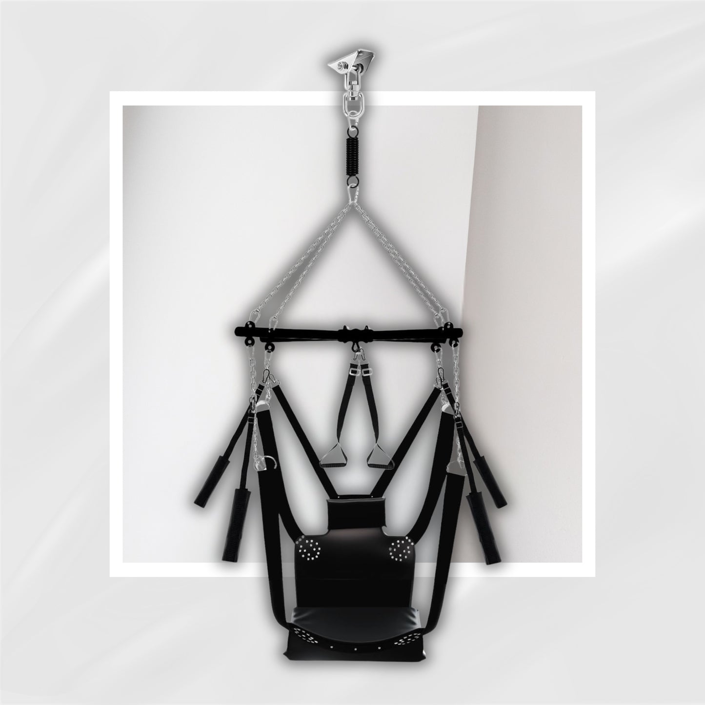 SkyThrone Premium 800 lb 360° BDSM Sex Swing