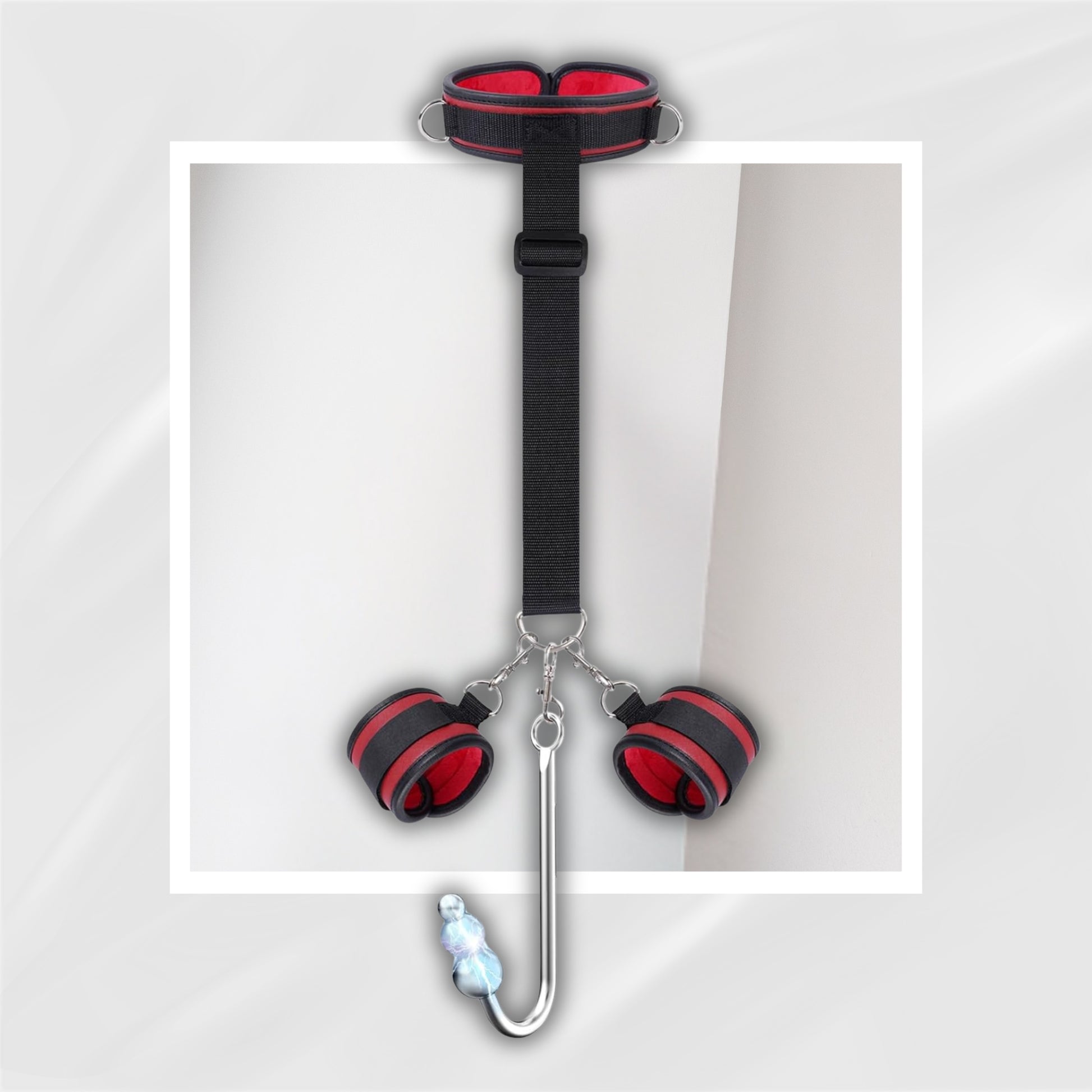 PulseTether Vibrating Anal Hook Bondage Kit
