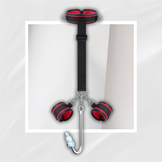 PulseTether Vibrating Anal Hook Bondage Kit