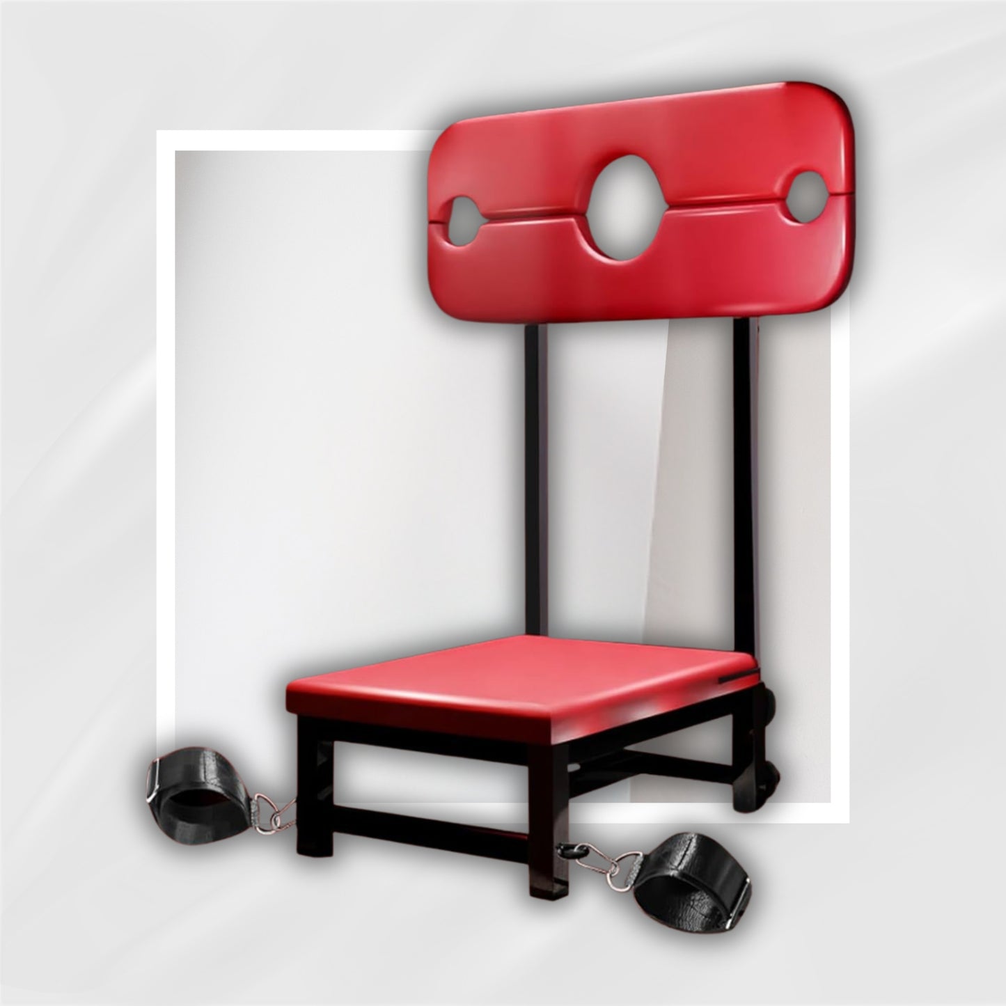 DisciplineThrone BDSM Sex Stool | Adjustable Bondage Chair
