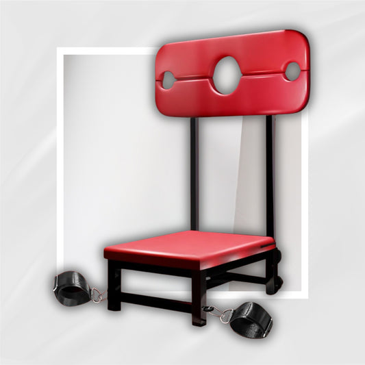 DisciplineThrone BDSM Sex Stool | Adjustable Bondage Chair