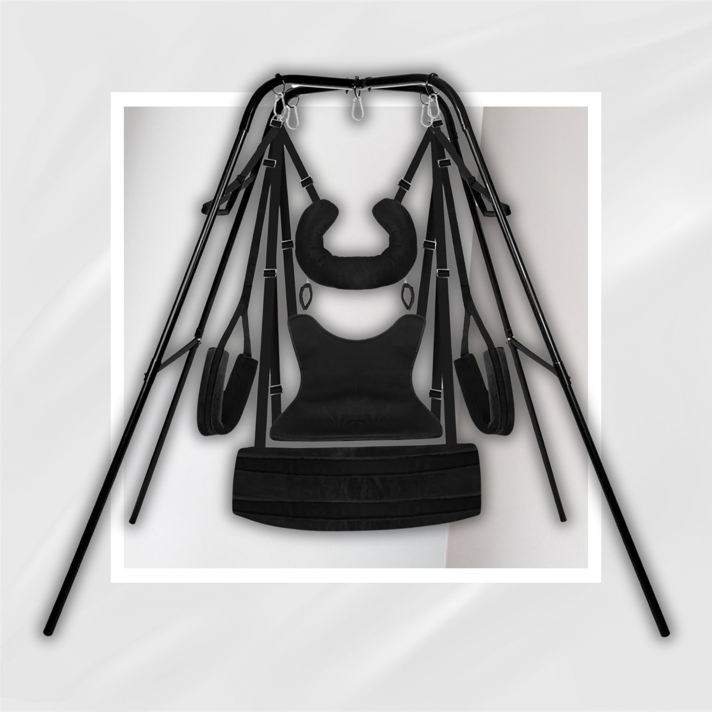 DuskFrame Freestanding Sex Swing Frame 800 lbs Hold