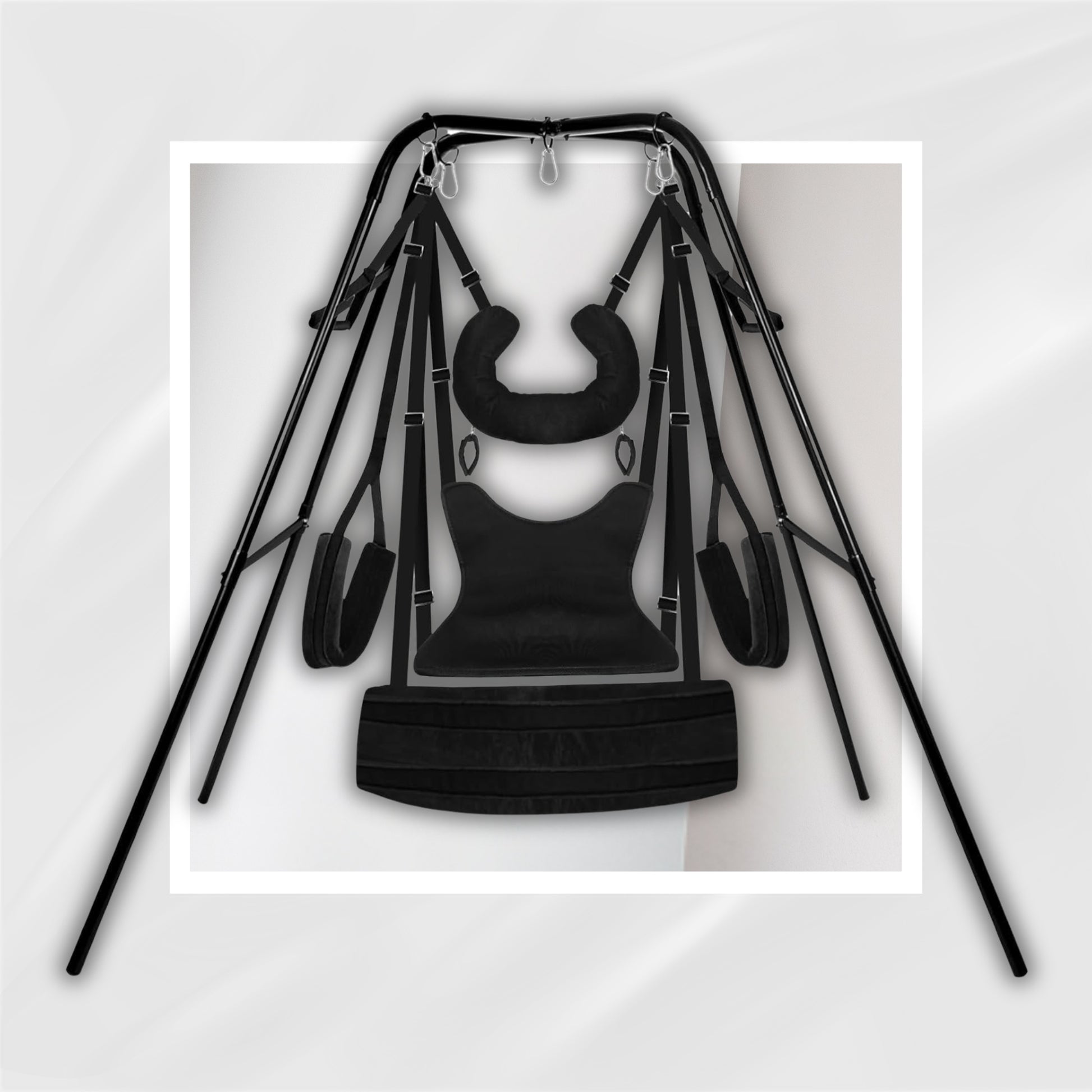 DuskFrame Freestanding Sex Swing Frame 800 lbs Hold