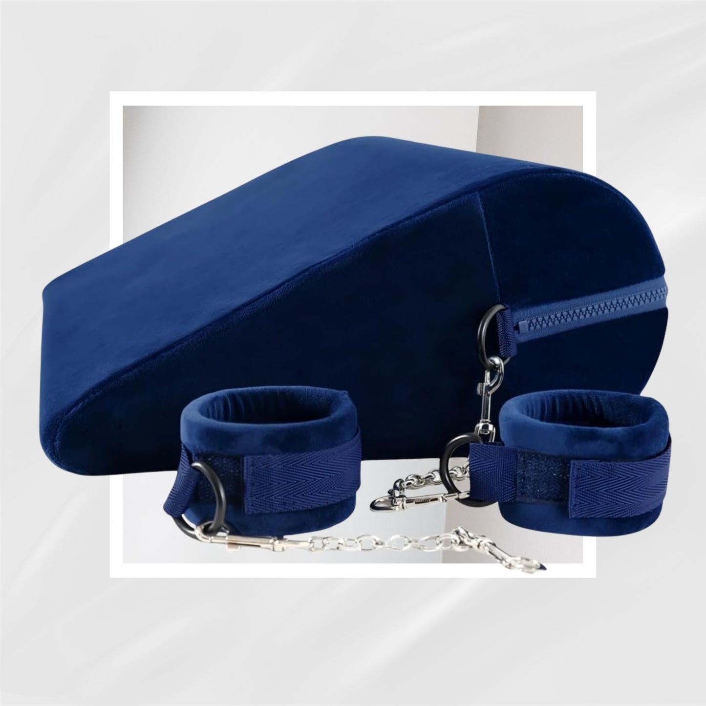 SirenRest BDSM Sex Position Pillow with Cuffs