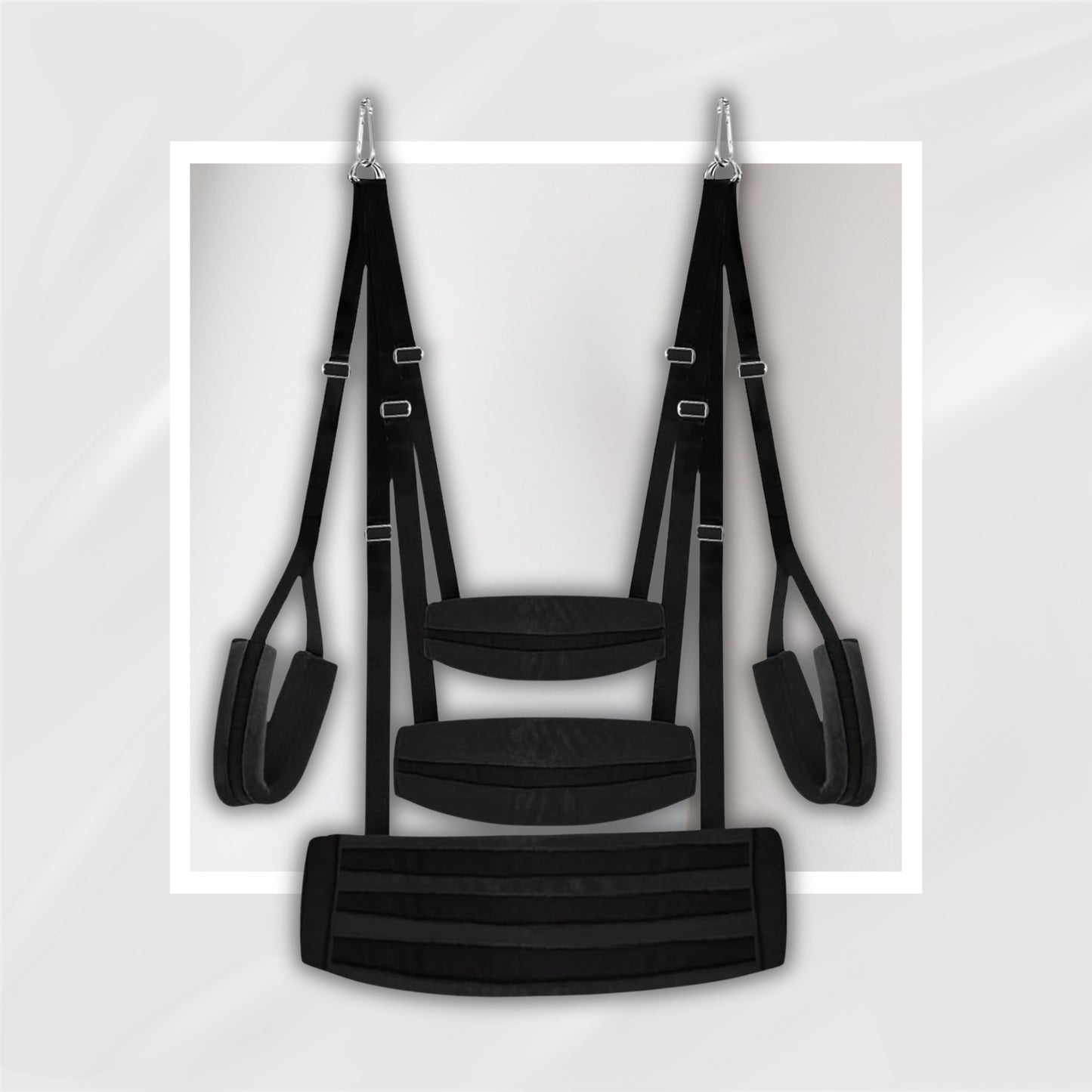 BlackLine Heavy-Duty Sex Swing for Couples