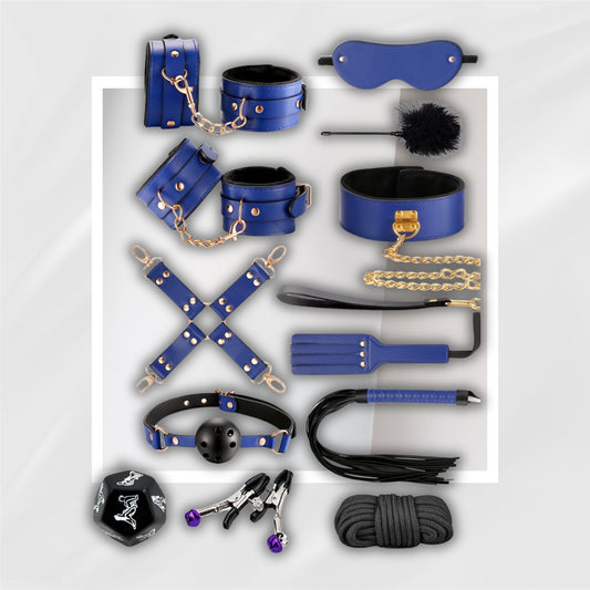 BlueHour 12-Piece BDSM Bondage Kit