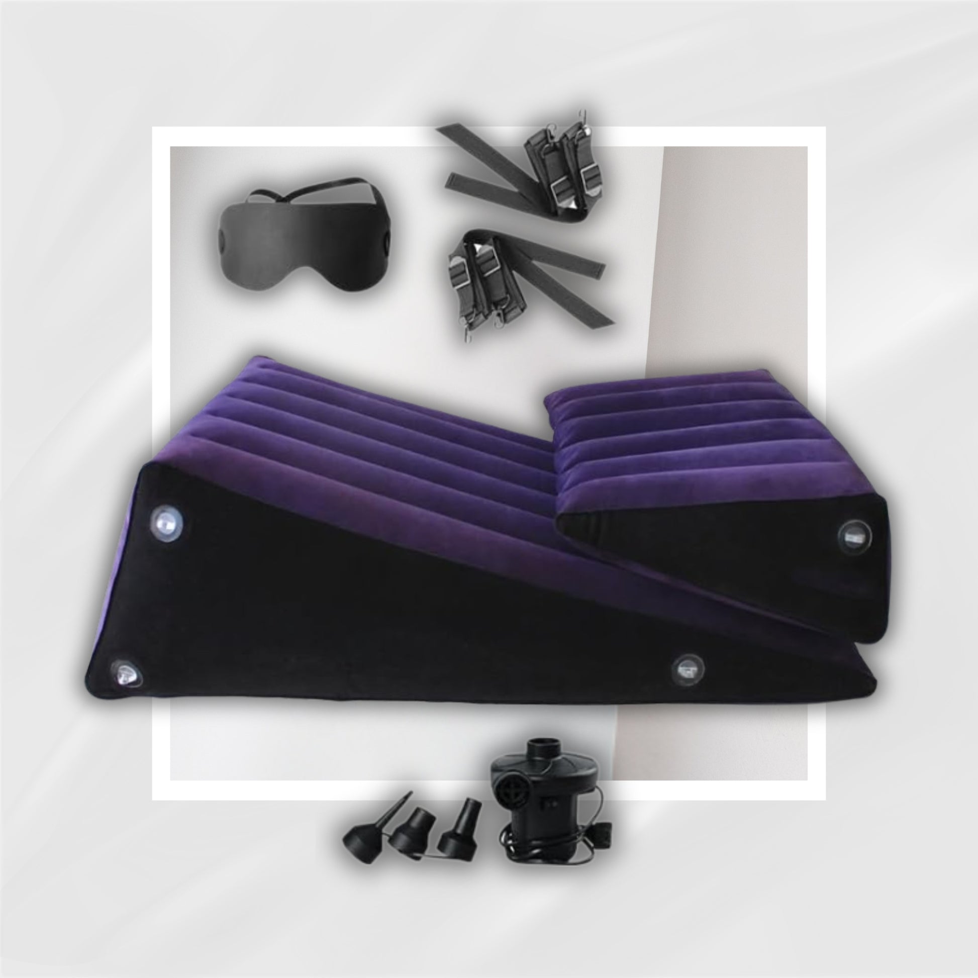 LustForm Inflatable Sex Wedge Sofa BDSM Set