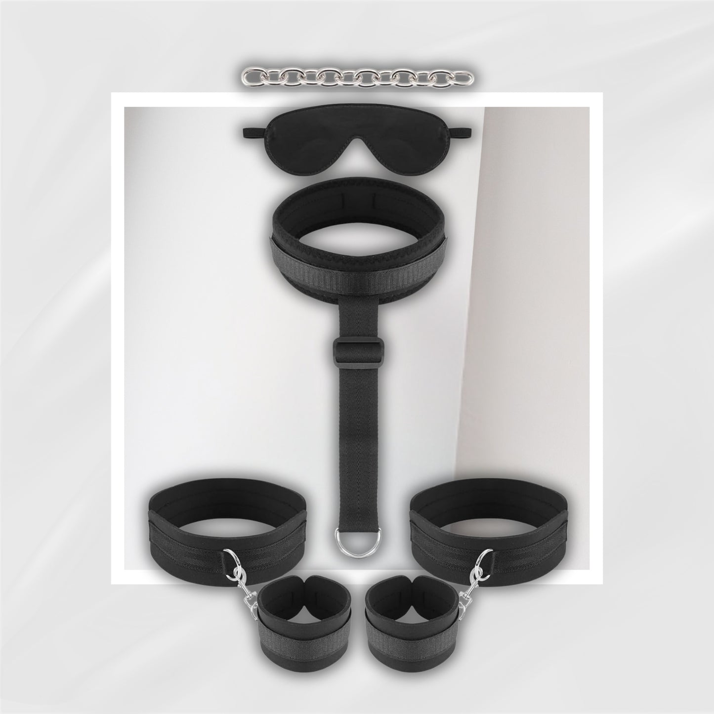 TetherSix Seductive BDSM Restraints Set