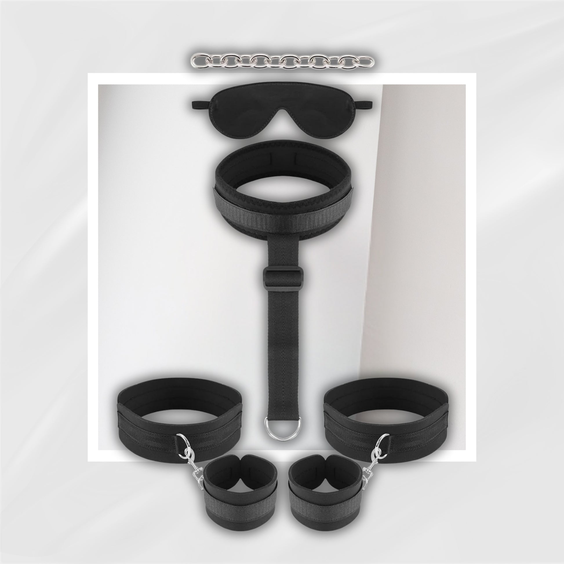 TetherSix Seductive BDSM Restraints Set
