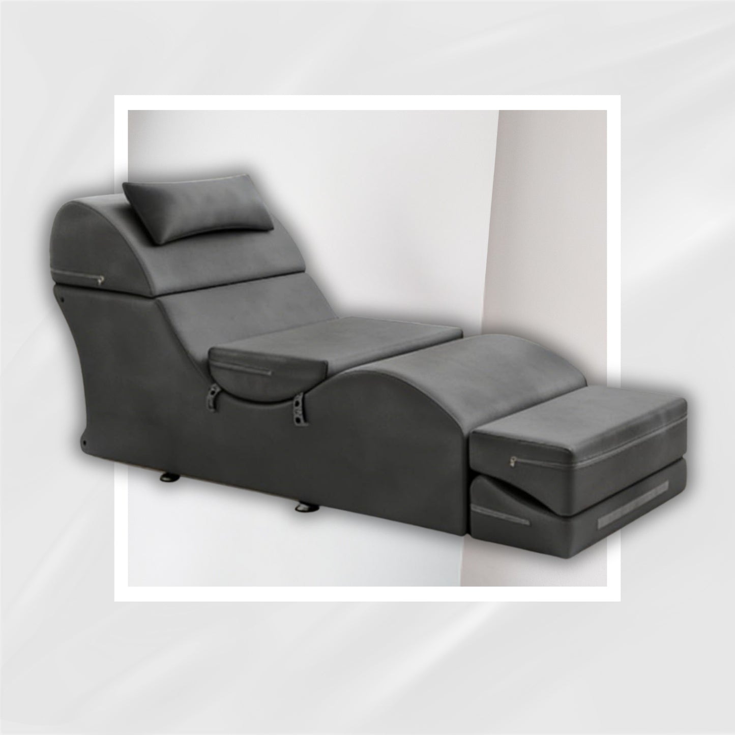 SmokeScreen Sleek 2-in-1 Sex Chaise Lounge