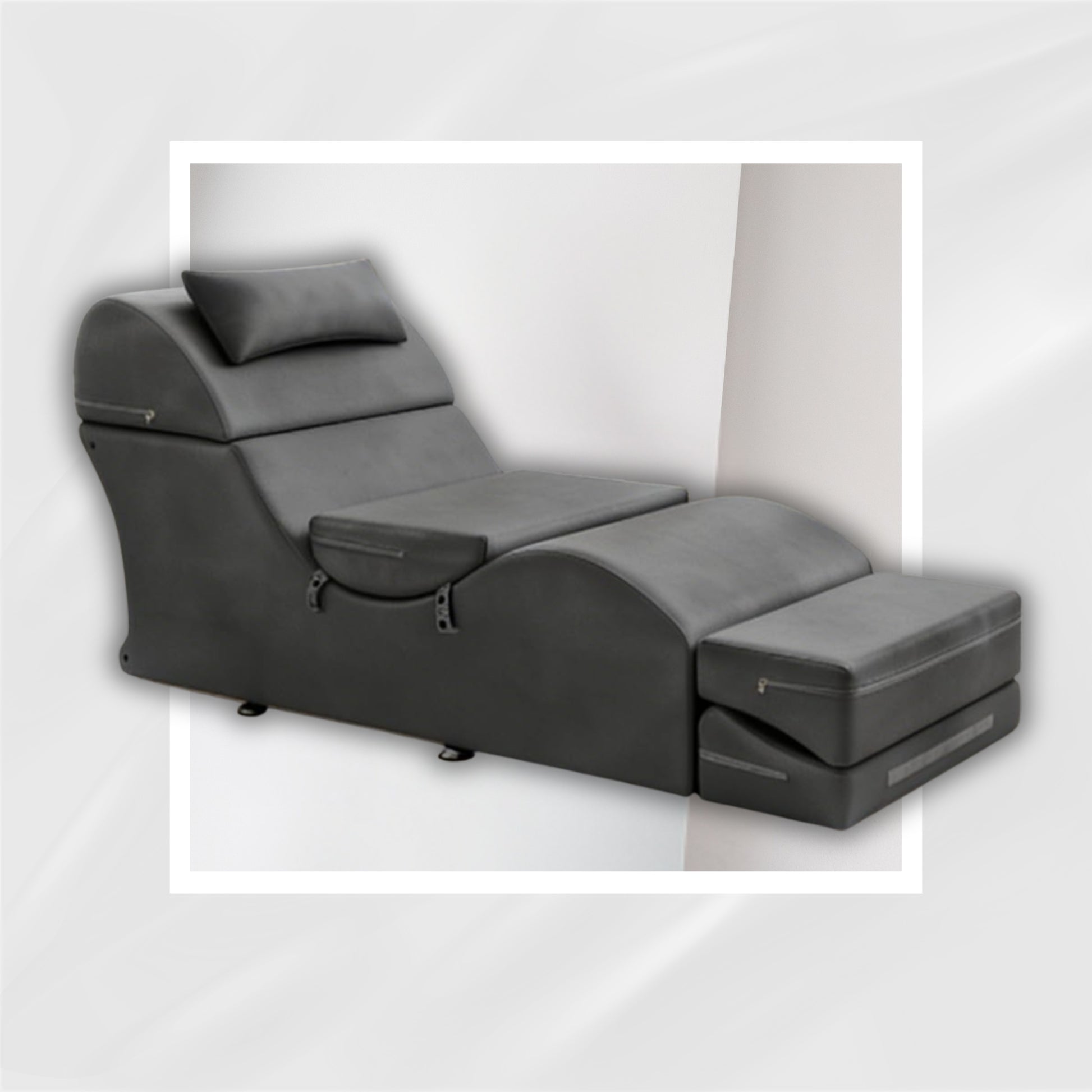 SmokeScreen Sleek 2-in-1 Sex Chaise Lounge