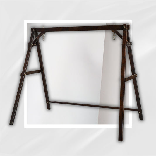 LustPavilion Wooden Sex Swing Stand | 660 lb A-Frame