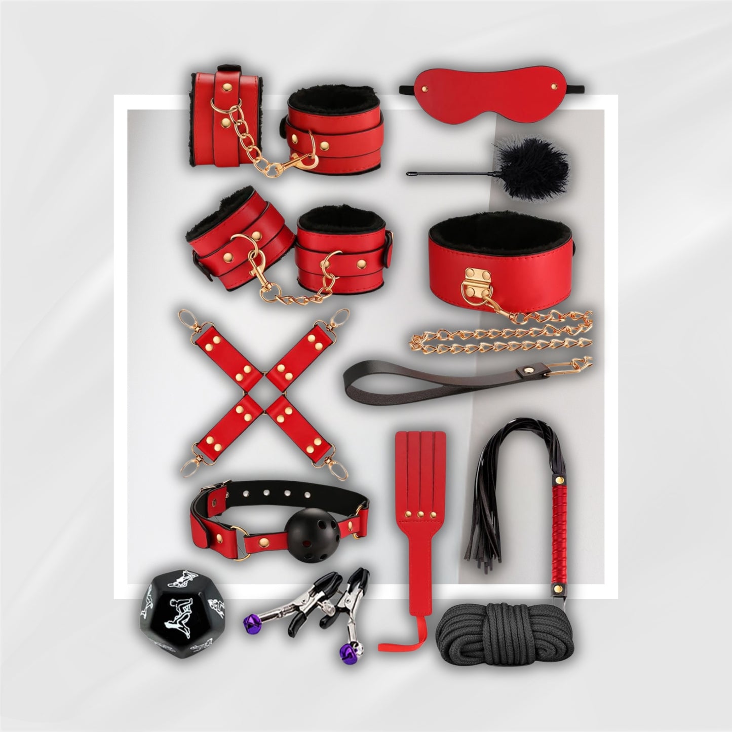 ShadowBond BDSM Bondage Kit for Couples
