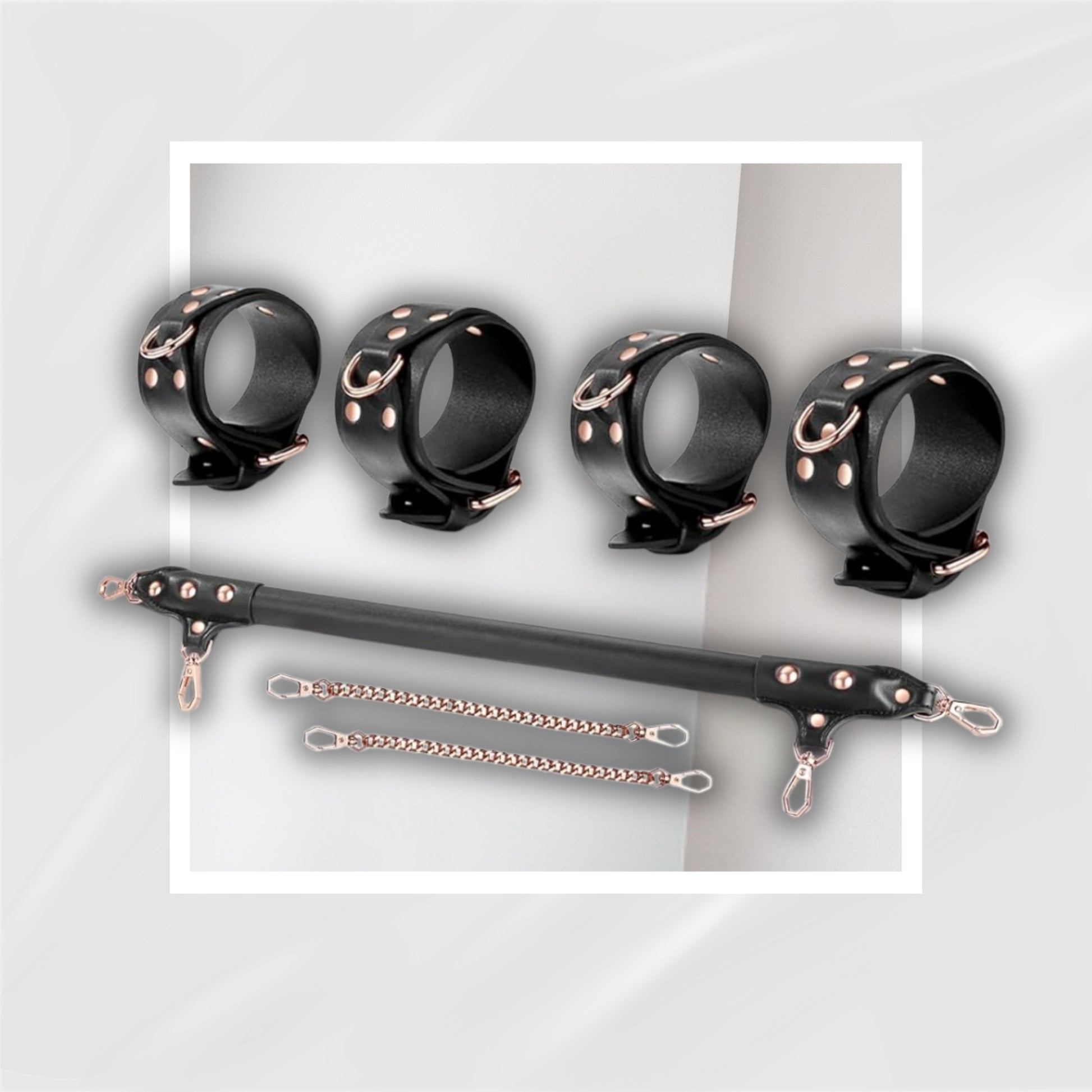 ViceSpread BDSM Spreader Bar with Cuffs