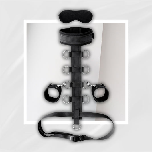 CollarLock Neck to Wrist BDSM Restraints Kit