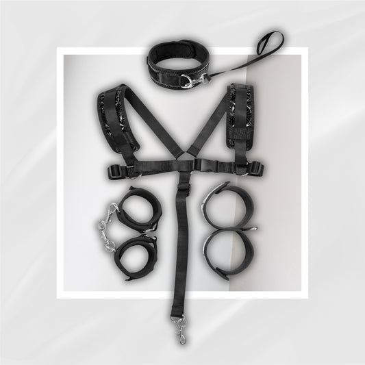 CollarBond BDSM Sensory Collar Leash Sling Set