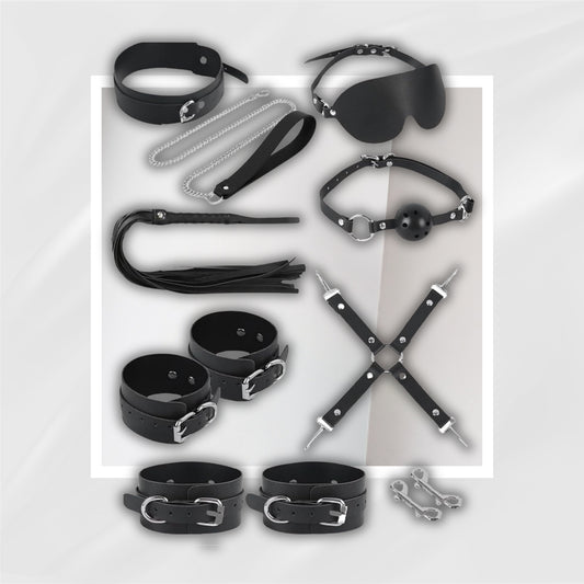 DarkDominion 11-Piece BDSM Bondage Kit