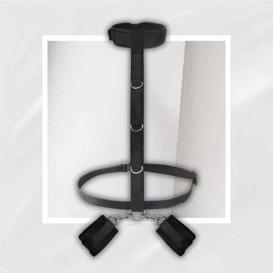 WristLock BDSM Collar Wrist Restraints Set
