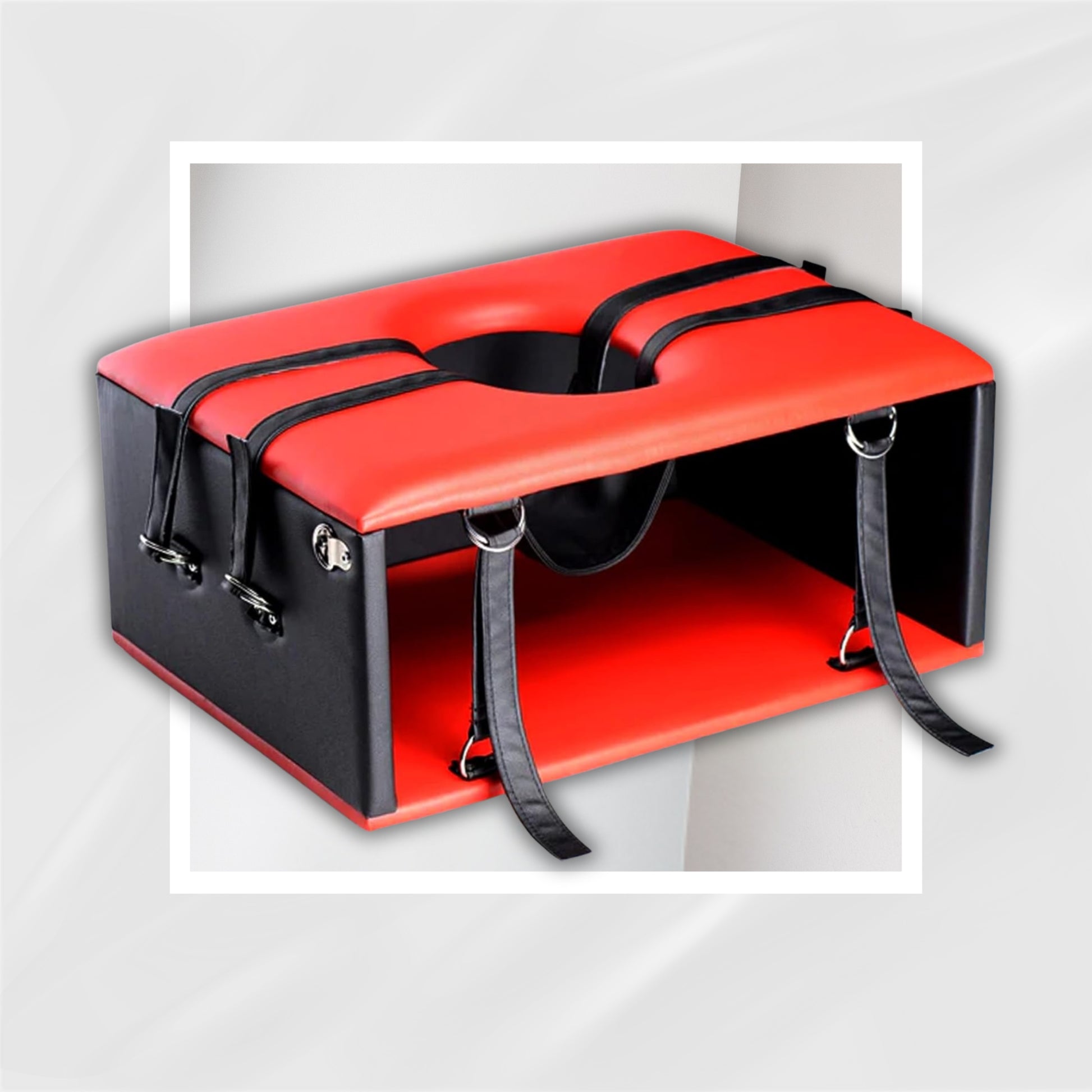 SovereignSeat Queening Chair | Cushioned Dominance Throne