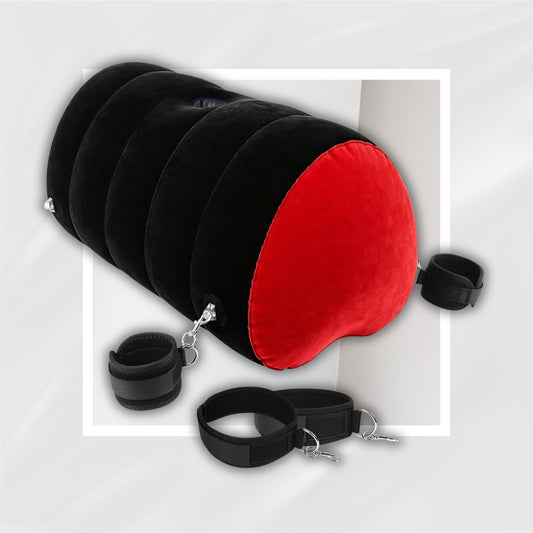 HeartLock Sex Position Pillow | Inflatable Dildo Mount Cushion