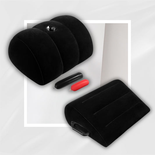 DualMuse Inflatable Sex Pillow Set | Wedge & Toy Mount