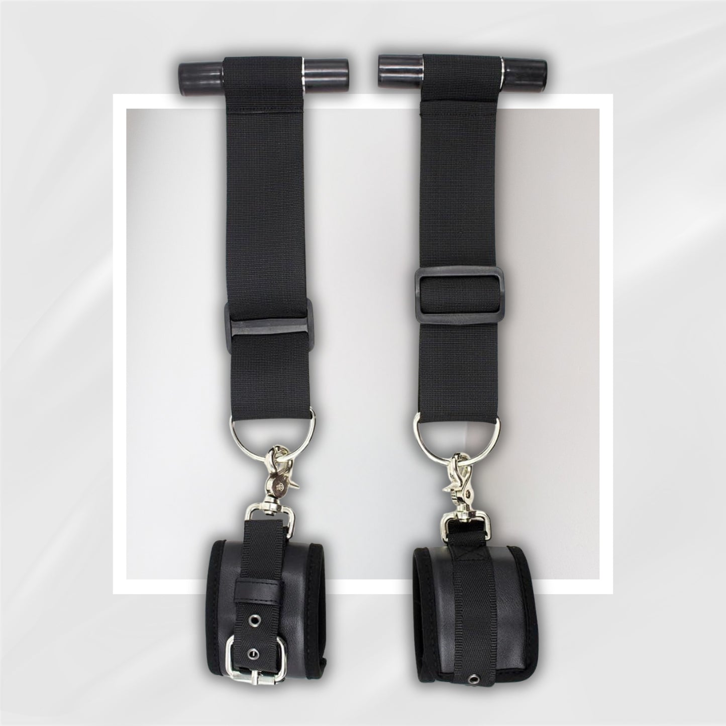 NightThreshold BDSM Over-the-Door Restraint Cuffs