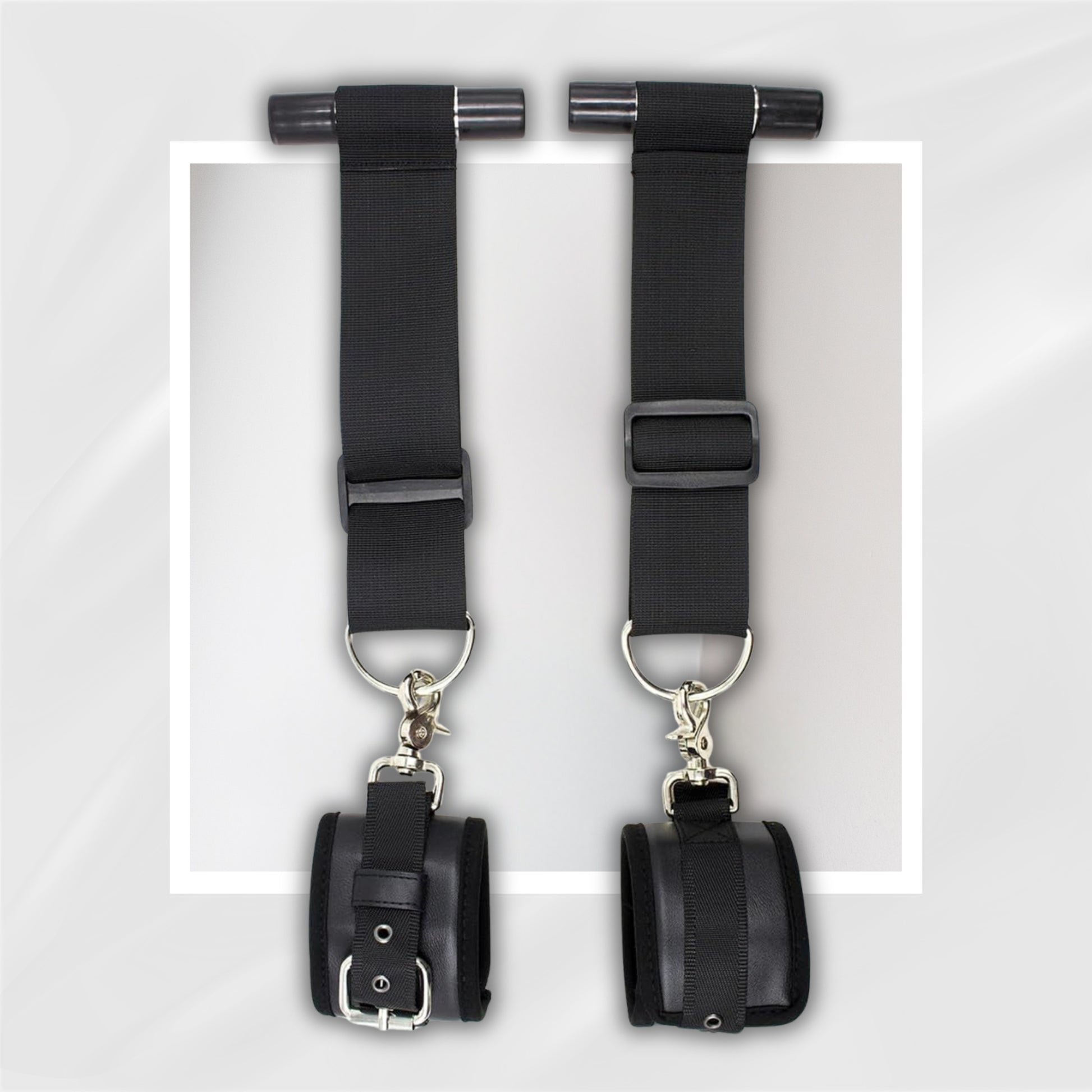 NightThreshold BDSM Over-the-Door Restraint Cuffs