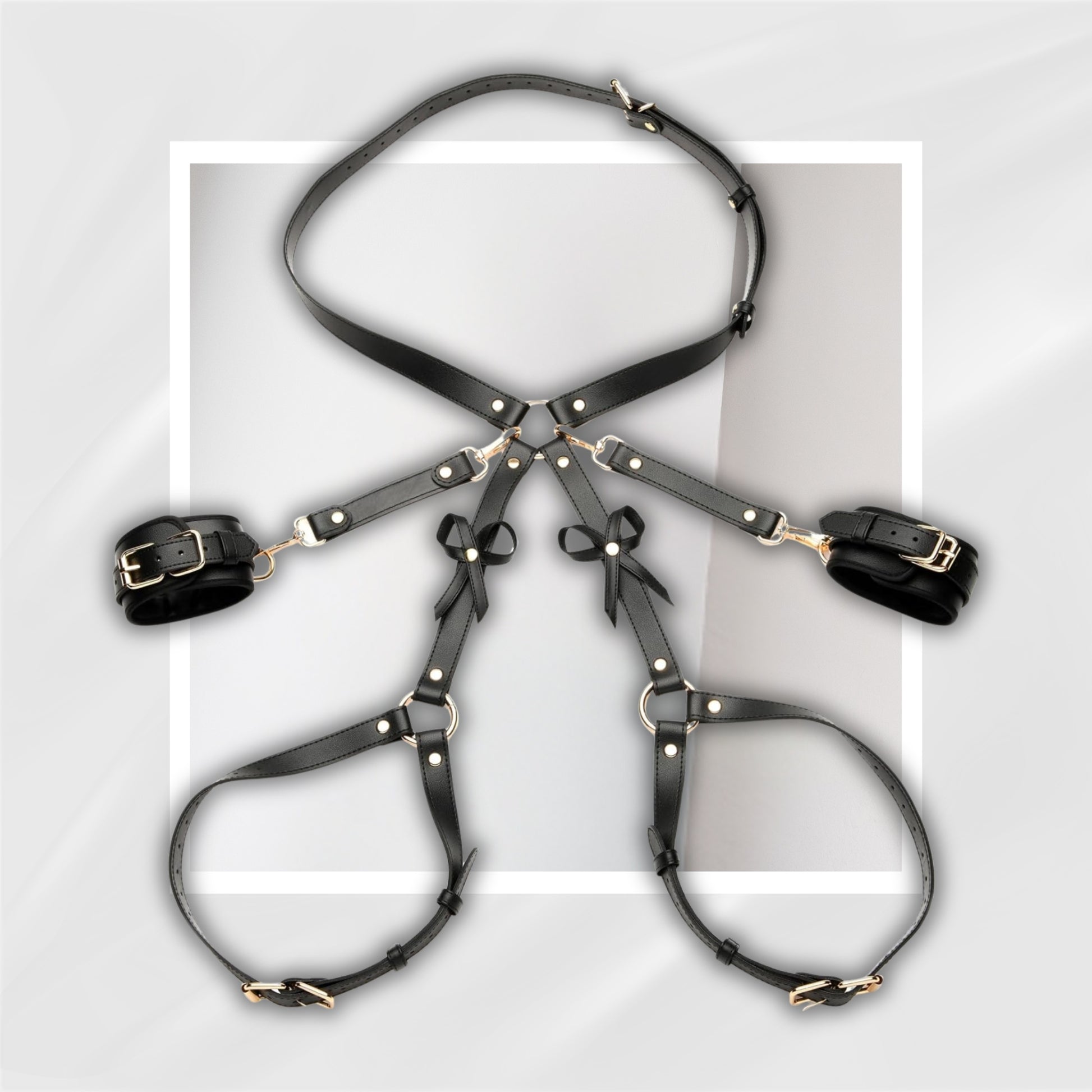 MidnightBow Premium Bondage Harness
