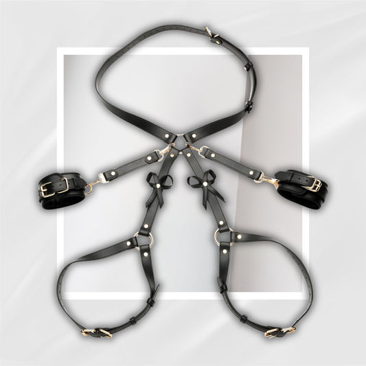 MidnightBow Premium Bondage Harness