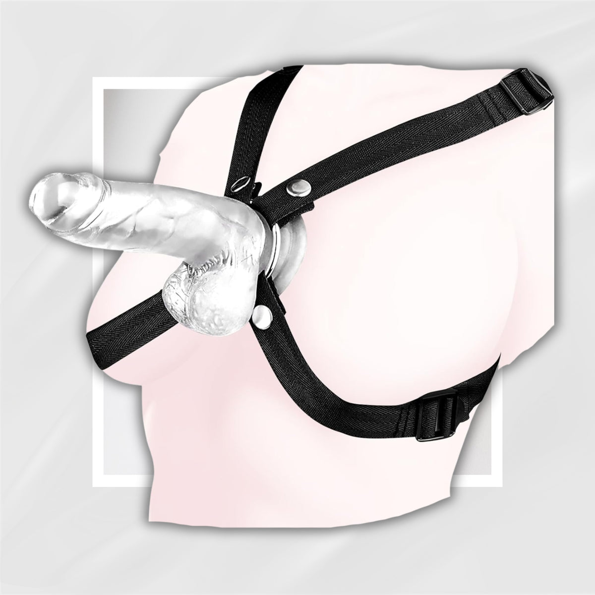 DuskWield Adjustable Multi-Scenario Dildo Strap-On Harness