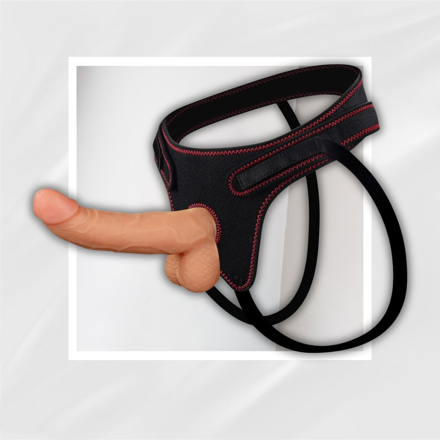 EasyBond Realistic Strap-On Dildo Set | 8.5" Suction Cup