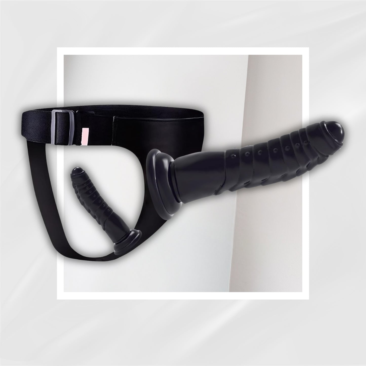 DarkFantasy Strap-On Dildo | 2 Removable Dildos, Harness