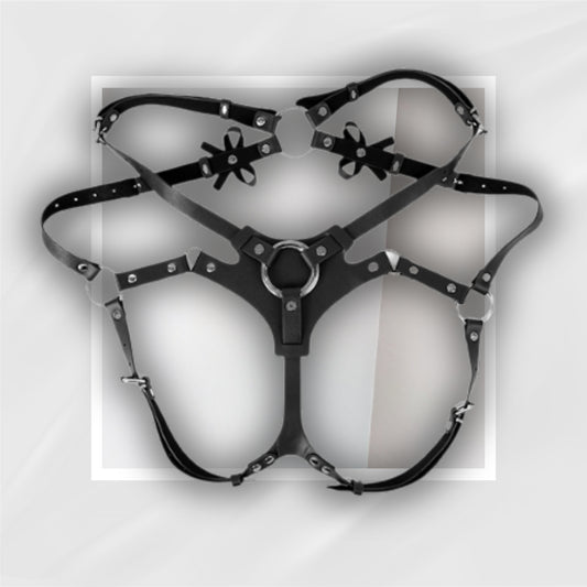Bow & Beyond Strap-On Harness – 2 O-Rings, Adjustable