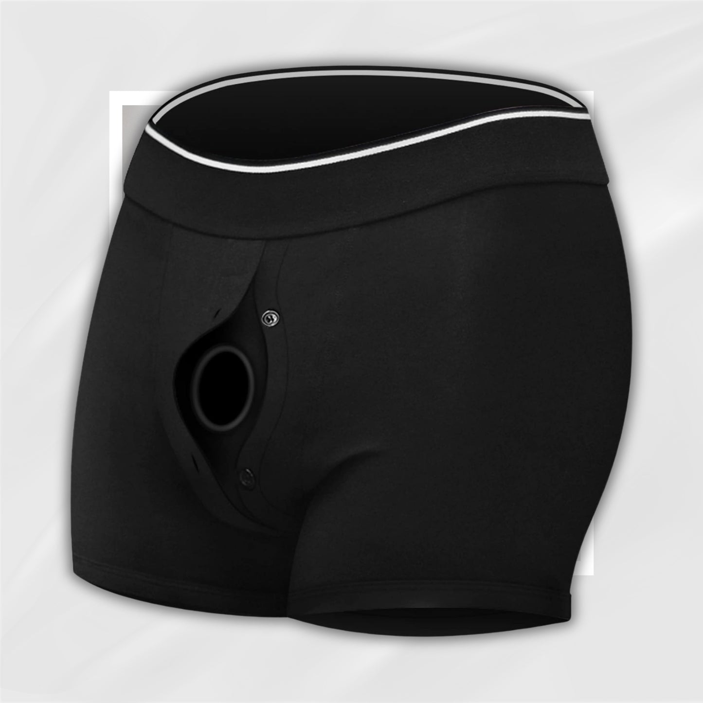 UnderStated Strap-On Boxers – Cotton Packing Harness