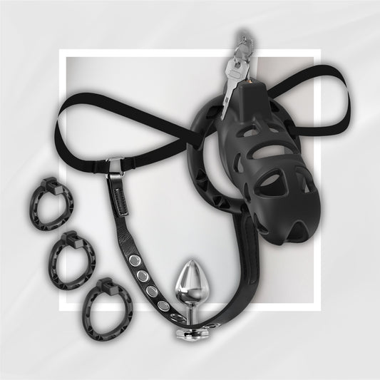 LockDown Modular Chastity Cage Set