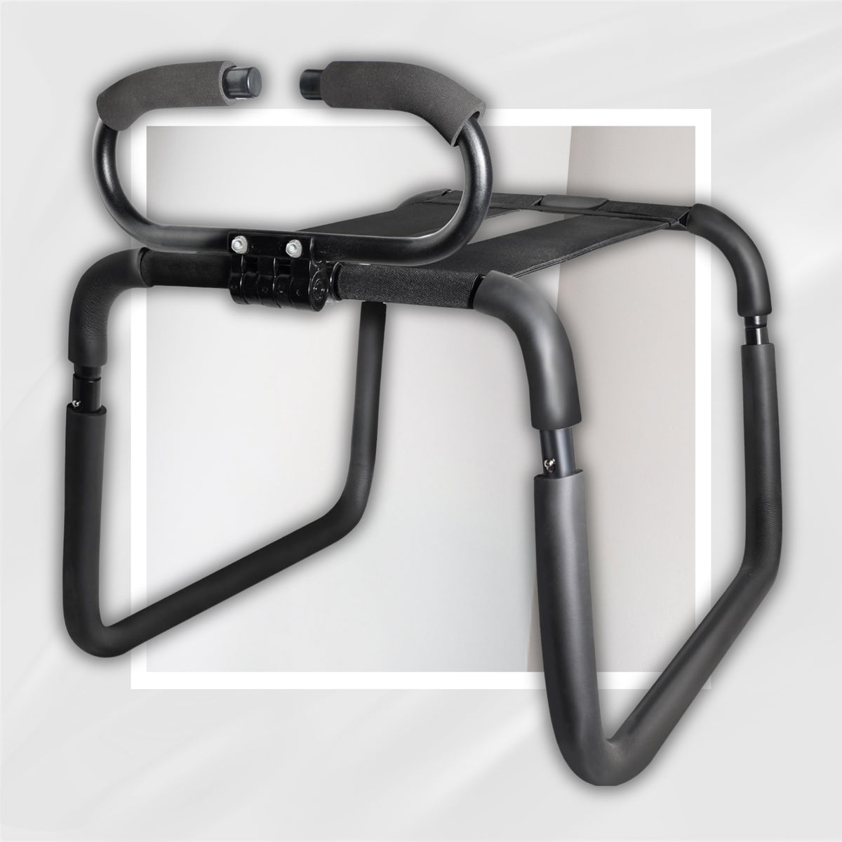 DuskThrone Adjustable Sling Sex Chair with Handrails